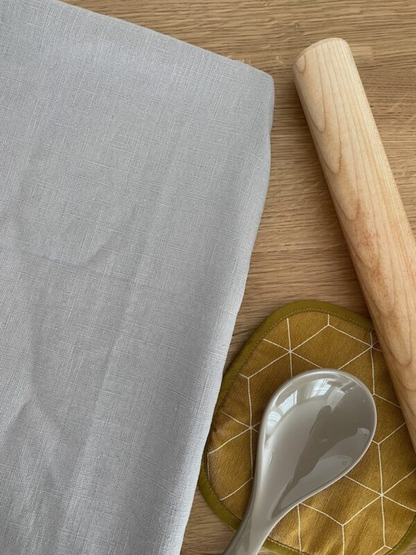 BACKBLÄCH 46x39CM (49x40) in klassischer LEINEN