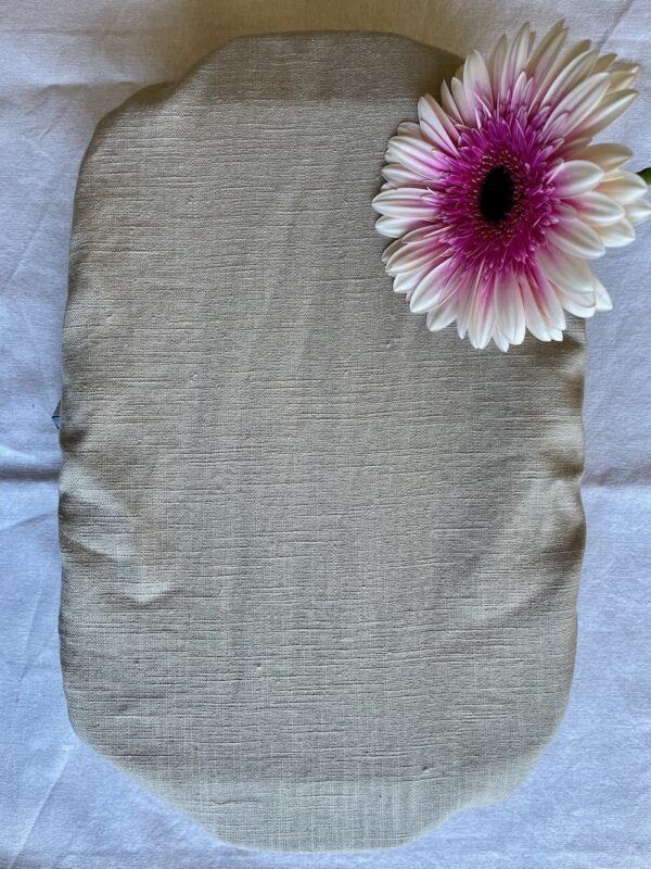 KARREE 34x21CM in LEINEN