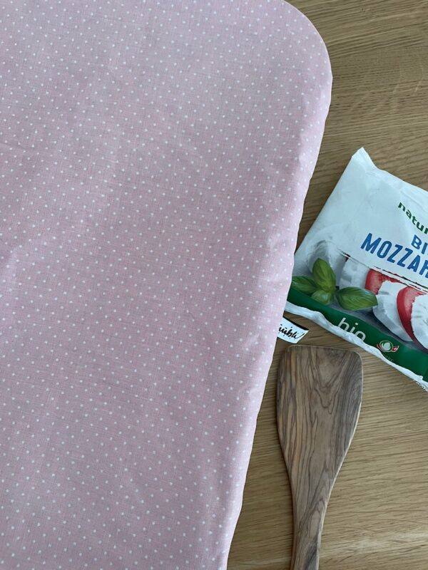 LASAGNE 37x27CM "GARFIELD" in ROSA-WEISS gepunktet