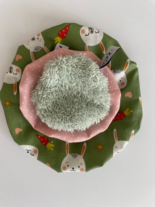 MICRO Set 15/11/7cm "HASI mit rosa Näschen"