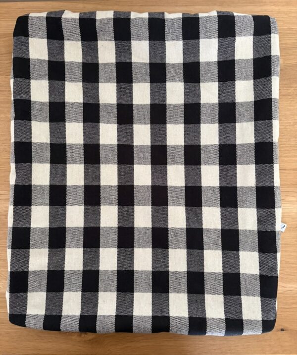 BACKBLÄCH 46x39CM (49x40) mit grossen S/W KAROS