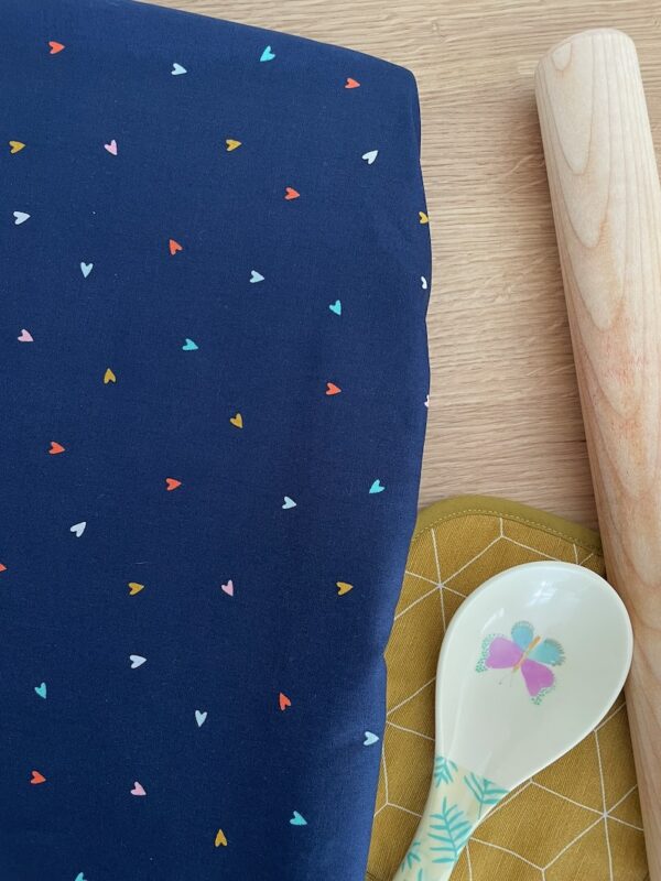 BACKBLÄCH 46x39CM (49x40) mit HERZILEIN